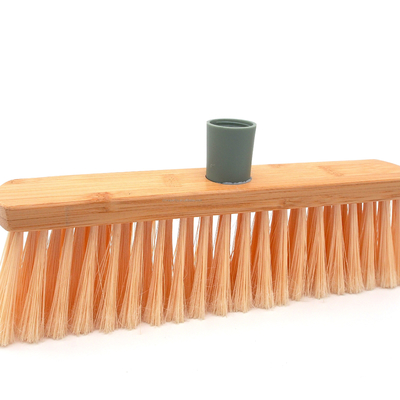12 inch premium borstelharen huishoudelijke schoonmaakborstel natuurlijke houtveegbezem