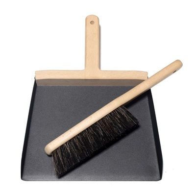 Houten Handvatblik en Bezem Vastgestelde Lijst die 28*18 * 4.5cm schoonmaken