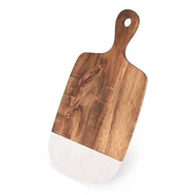 Natuurlijke Marmeren en Houten de Peddelkeuken van Live Edge Slate Cheese Board