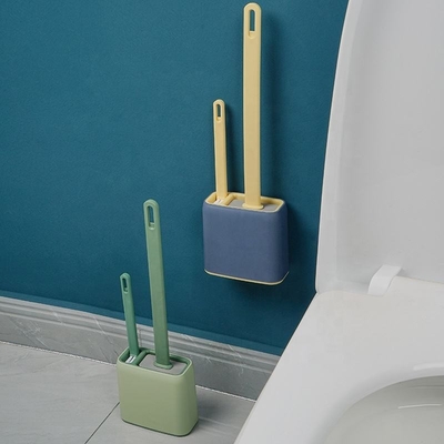 De diepe Schoonmakende van de de Schoonmakende Borstel Lekvrije Houder van de Toiletkom Opgezette Houder Muur