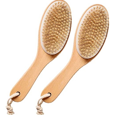 Van de het Lichaamswas van het bamboevarkenshaar Hulpmiddel 25cm de Borstel van het Beervarkenshaar