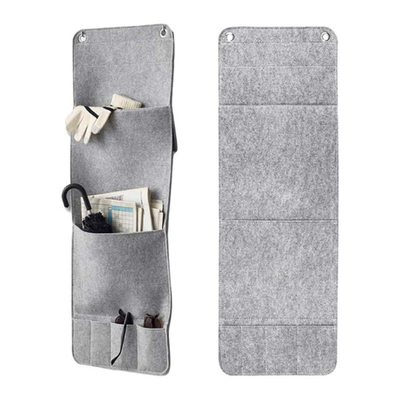 100% polyester Gevoelde de Zakorganisator 3mm van de Muur Hangende Opslag