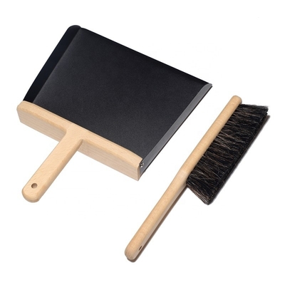 Houten Handvatblik en Bezem Vastgestelde Lijst die 28*18 * 4.5cm schoonmaken