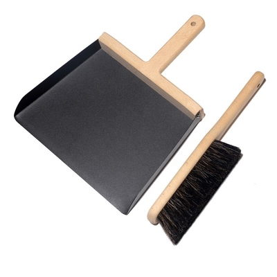 Houten Handvatblik en Bezem Vastgestelde Lijst die 28*18 * 4.5cm schoonmaken