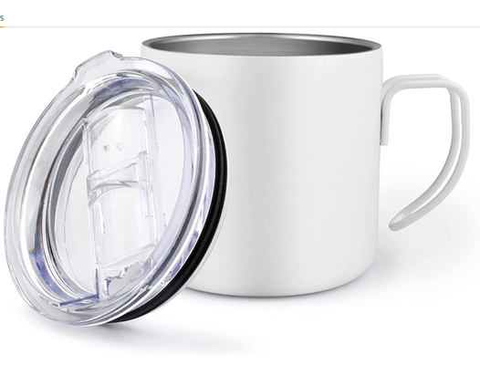 8 van de de Kop/Roestvrij staal Koffie van oz Geïsoleerde de Reismok Met dubbele muren met Deksel