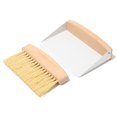 Houten Oem Bezemblik en Borstel Vastgestelde Stof het Schoonmaken Douane Mini