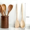 De Lepel Vastgestelde Houten Lepel van douanelogo wooden spoons wooden cooking