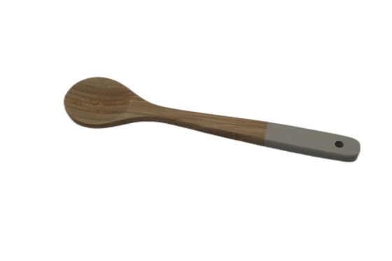 De spatel van de huiskeuken de houten vastgestelde het bewegen houten geplaatste werktuigen van keukengereihulpmiddelen