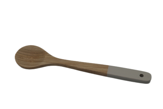 De spatel van de huiskeuken de houten vastgestelde het bewegen houten geplaatste werktuigen van keukengereihulpmiddelen