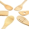 6 stukken bamboe keukengereedschap Set Hout Spatula Lepel Voor het koken