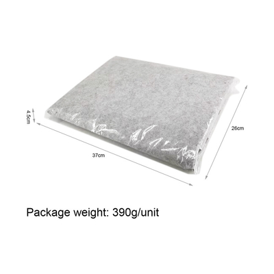 Op maat gemaakte moderne opslagmandjes Set 100% polyester felt containers voor het organiseren van huishoudelijke artikelen