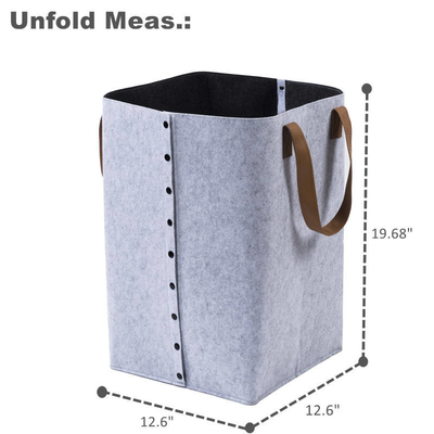 Gepersonaliseerde kleur Moderne polyester felt opslag manden voor kleding organisatie