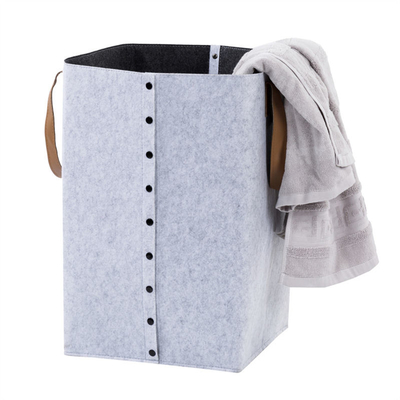 Gepersonaliseerde kleur Moderne polyester felt opslag manden voor kleding organisatie