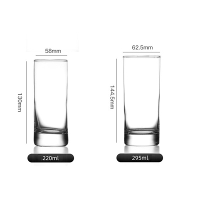 OEM Crystal Whisky Wedding Champagne Drinking Waterglazen 72*120mm