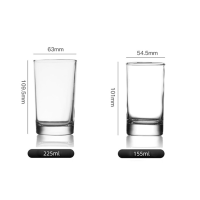 OEM Crystal Whisky Wedding Champagne Drinking Waterglazen 72*120mm