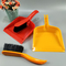 Rode Geelgroen van Mini Dustpan And Brush Set van de polypropyleendesktop