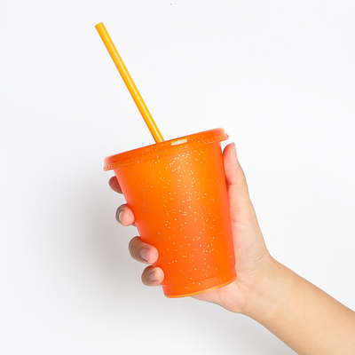 het Drinken van 16oz 24oz Plastic Kop 10*6*19cm van de Glazen Opnieuw te gebruiken Veranderende Kleur