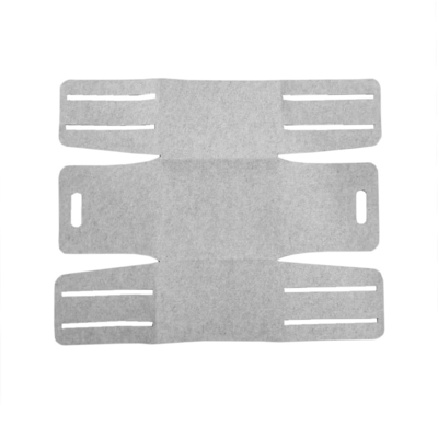 Van de polyester Opvouwbare Gevoelde Opslag Mand 13,8 &quot; X10.2 &quot; X8.6“